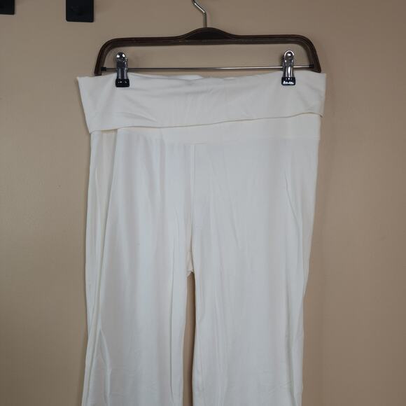 SKIMS Women's Foldover Pants in Marble Size XL - Picture 2 of 6